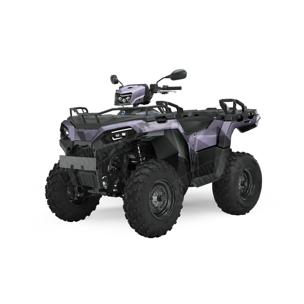 Shattered Lilac ATV Wraps