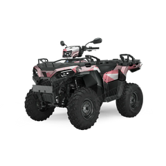 Shattered Pink ATV Wraps