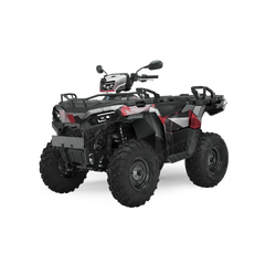 Shattered Red Tiger ATV Wraps