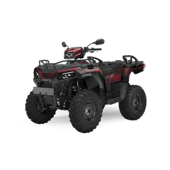 Shattered Vampire Red ATV Wraps
