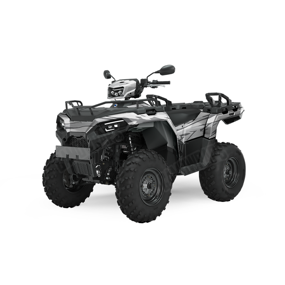 Shredded Snow ATV Wraps