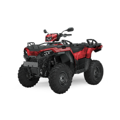 Tire Splatter Elite Red ATV Wraps