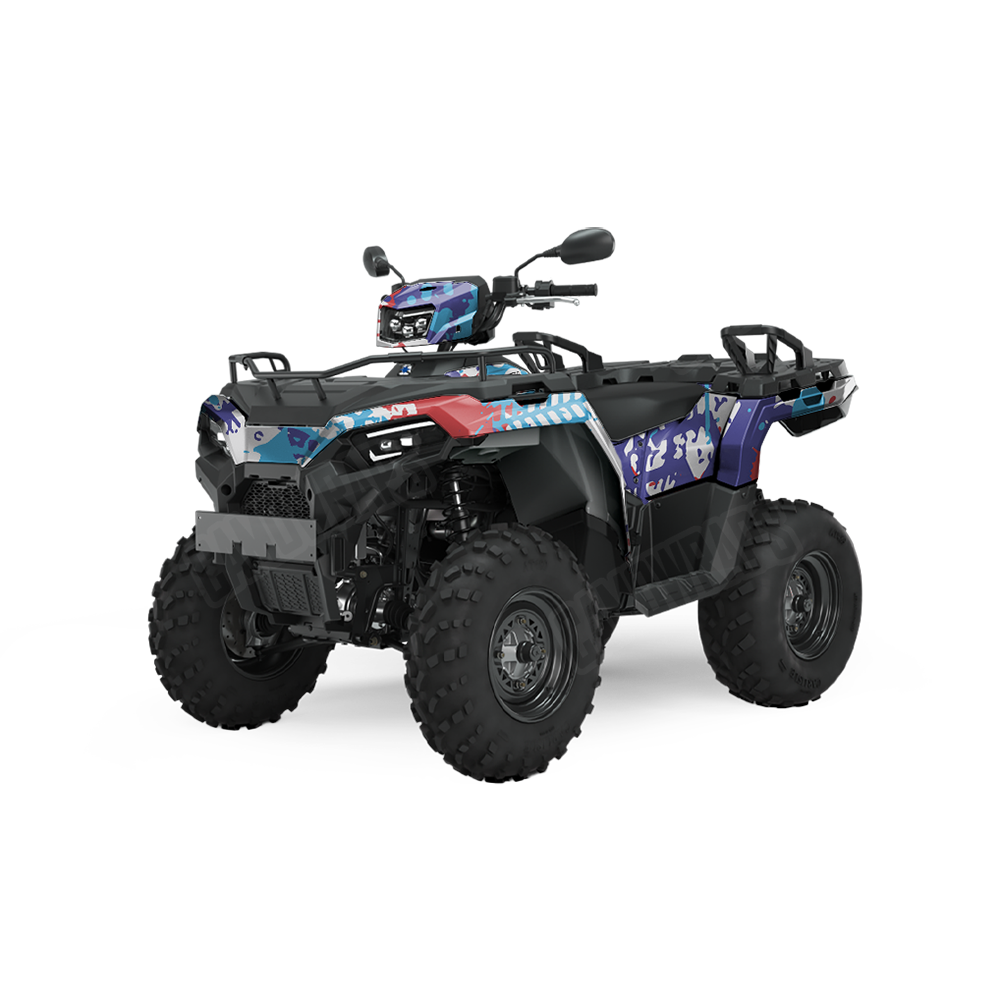 Tire Splatter M Series ATV Wraps
