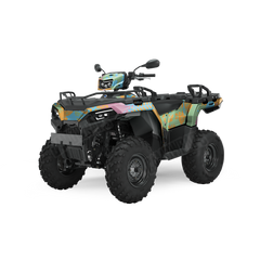 Tire Splatter Sherbert ATV Wraps