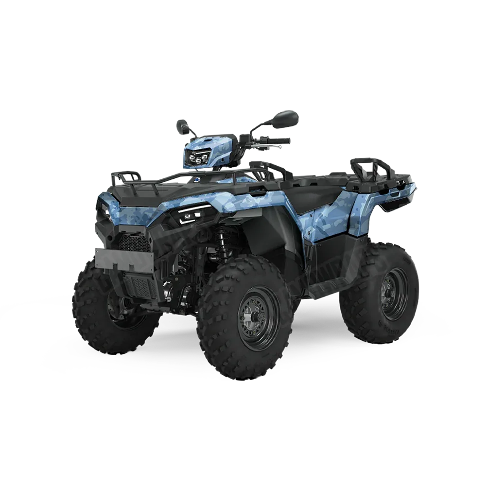 Treetop Cool Blue ATV Wraps