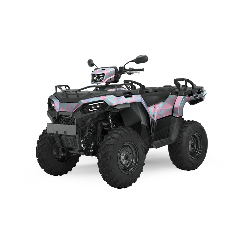 Treetop Cotton Candy ATV Wraps