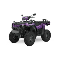 Treetop Elite Purple ATV Wraps
