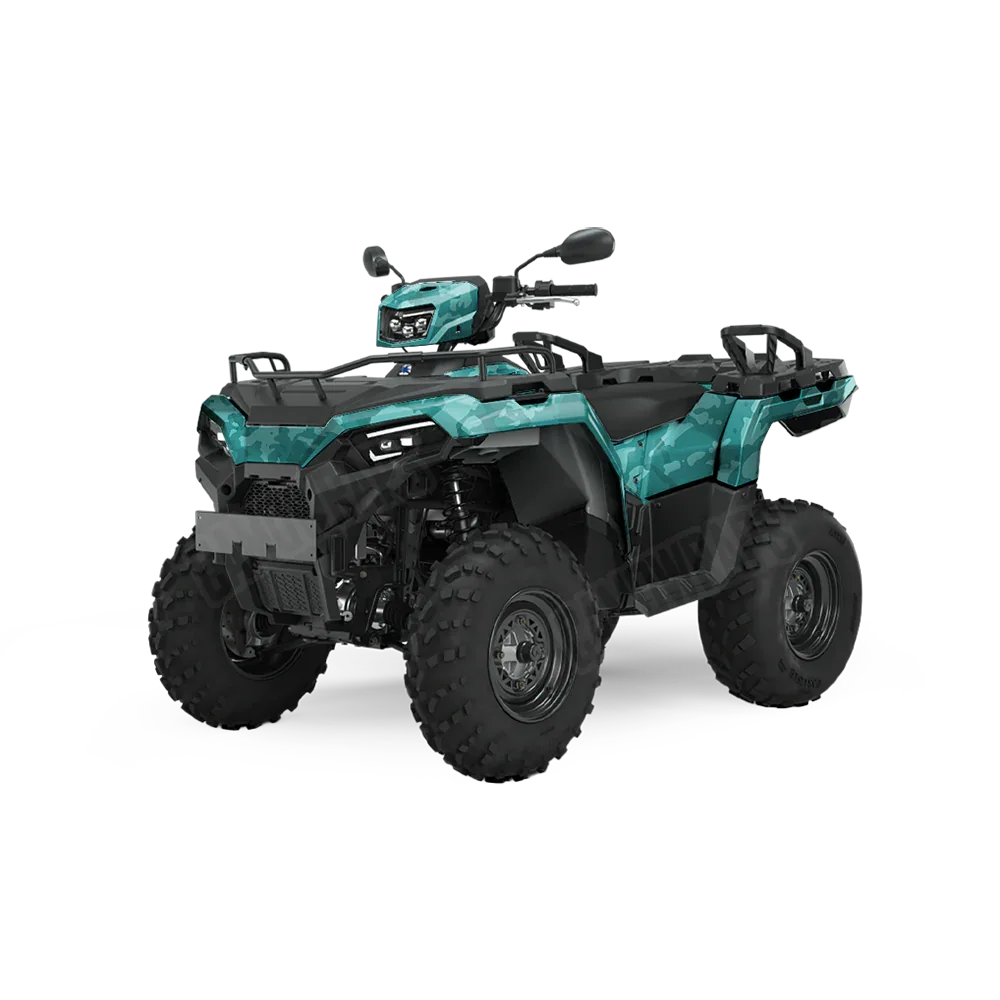 Treetop Elite Tiffany Blue ATV Wraps