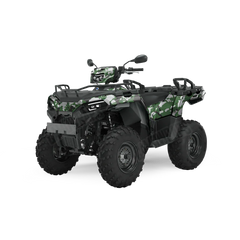 Treetop Green Tiger ATV Wraps