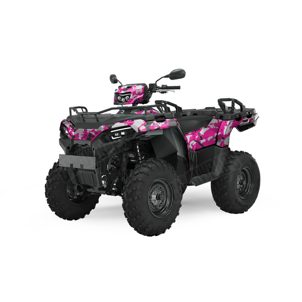 Treetop Magenta Tiger ATV Wraps