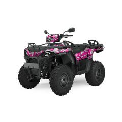 Treetop Magenta Tiger ATV Wraps