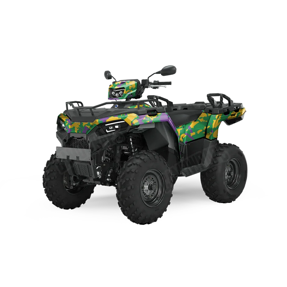Treetop Mardi Gras ATV Wraps