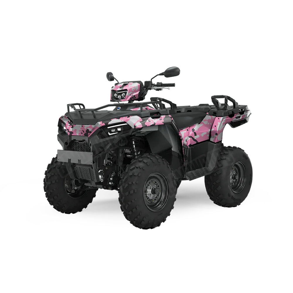 Treetop Pink Tiger ATV Wraps
