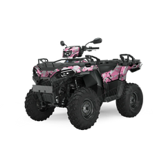 Treetop Pink Tiger ATV Wraps