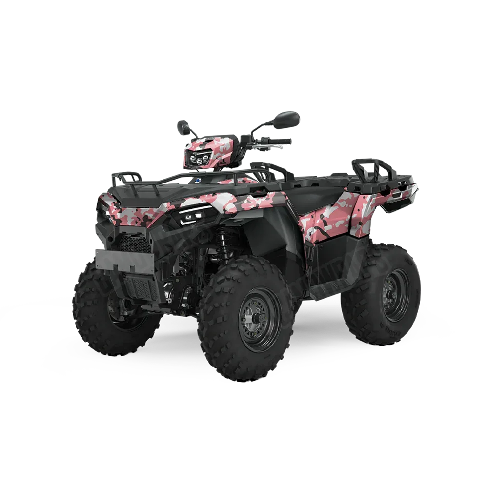 Treetop Pink ATV Wraps