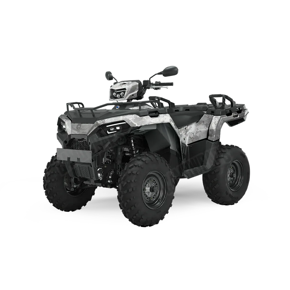 Veil Stoke Whiteout ATV Wraps