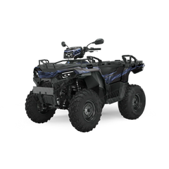 Vietnam Tiger Stripe Blue Midnight ATV Wraps