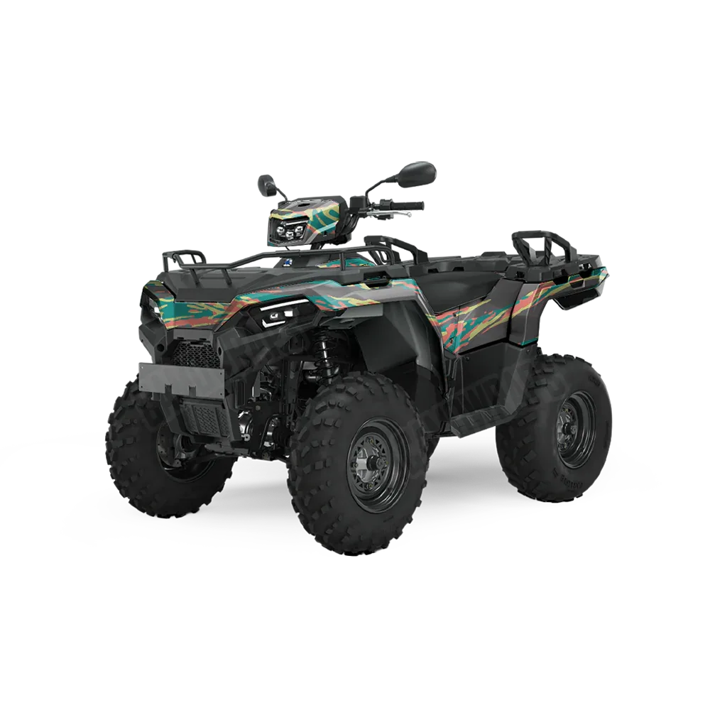 Vietnam Tiger Stripe Fiesta ATV Wraps