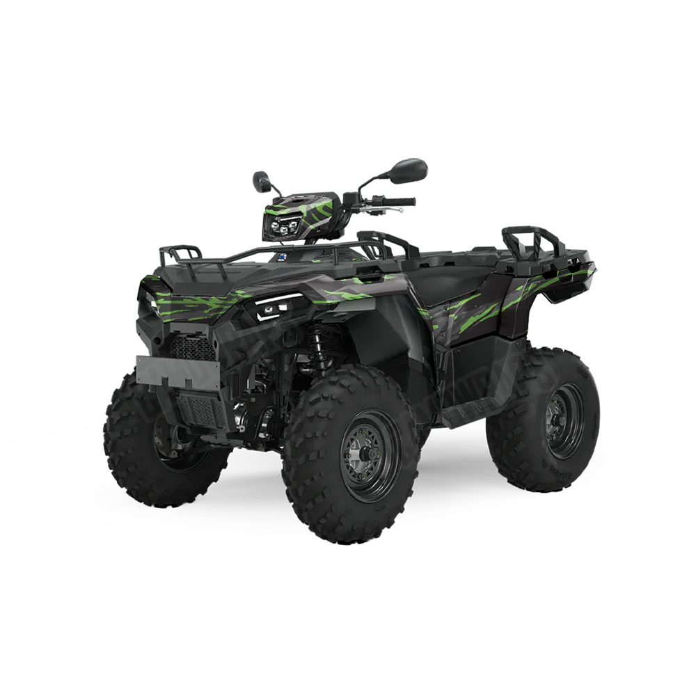 Vietnam Tiger Stripe Metro Green ATV Wraps