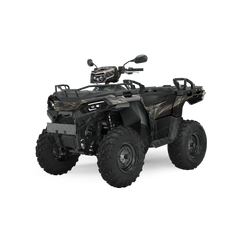 Vietnam Tiger Stripe Militant Charcoal ATV Wraps