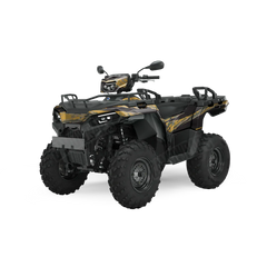 Vietnam Tiger Stripe Militant Yellow ATV Wraps