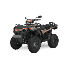 Vietnam Tiger Stripe Orange Tiger ATV Wraps
