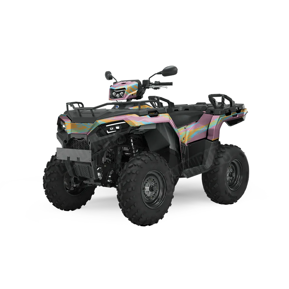 Vietnam Tiger Stripe Sherbert ATV Wraps