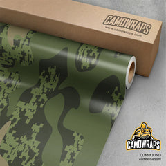 Compound Army Green Gun Skin Vinyl Wrap