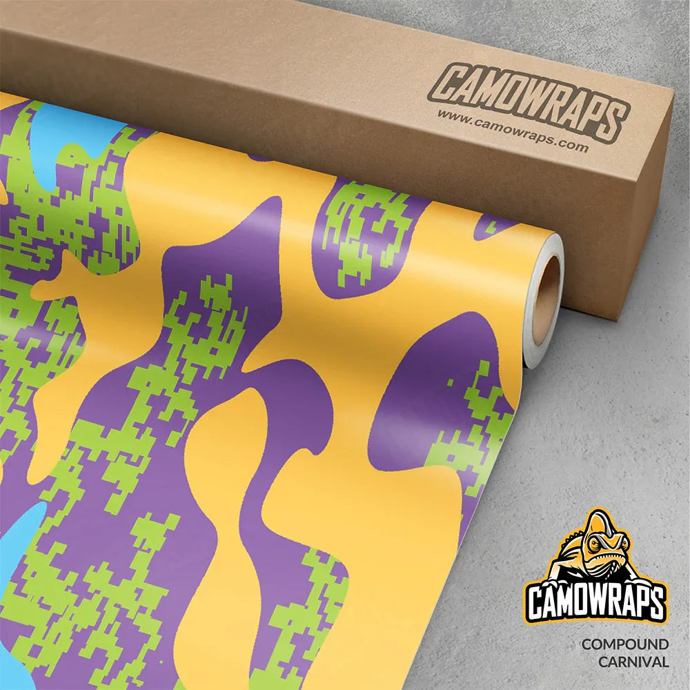 Compound Carnival Gun Skin Vinyl Wrap