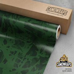 Crystal Elite Green Gun Skin Vinyl Wrap