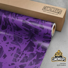 Crystal Elite Purple Gun Skin Vinyl Wrap