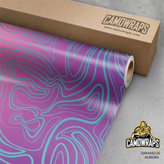 Damascus Aurora Gun Skin Vinyl Wrap
