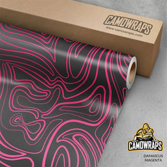 Damascus Magenta Gun Skin Vinyl Wrap