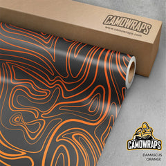 Damascus Orange Gun Skin Vinyl Wrap