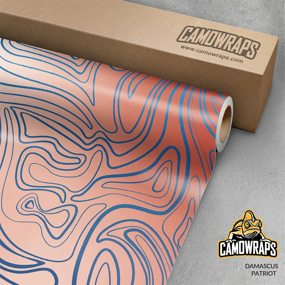 Damascus Patriot Gun Skin Vinyl Wrap