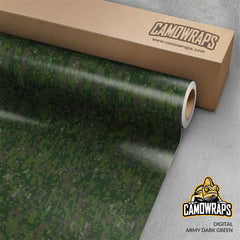 Digital Army Dark Green Gun Skin Vinyl Wrap
