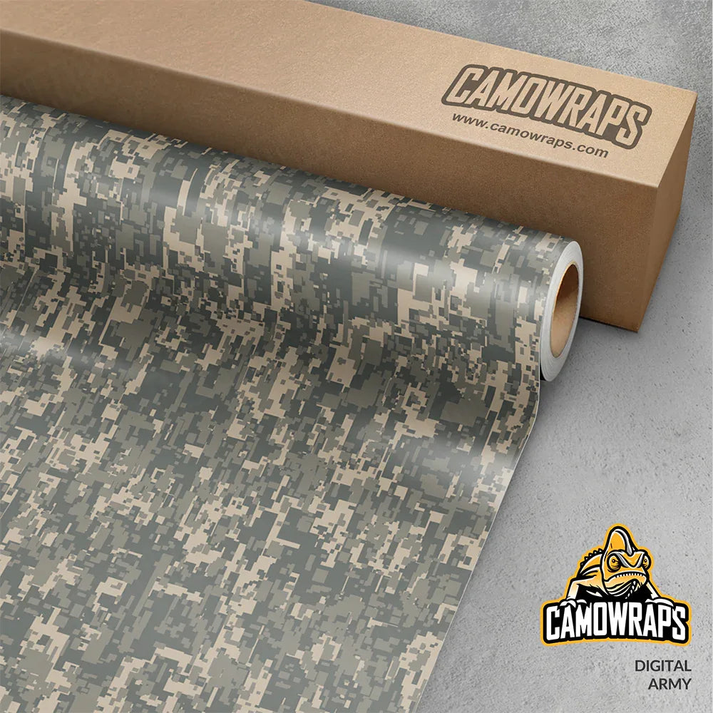 Digital Army Vinyl Wrap | Blowout Stock | Avery Dennison Media | Satin Finish | 5ft x 1ft | 917680