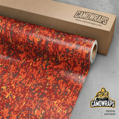 Digital Autumn Gun Skin Vinyl Wrap