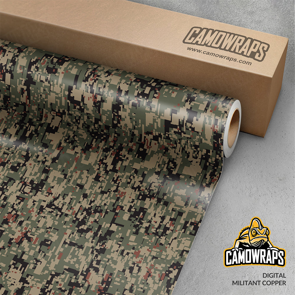 Digital Camo Vinyl Wraps