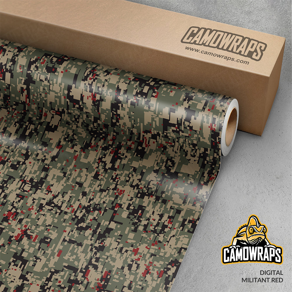 Digital Camo Vinyl Wraps
