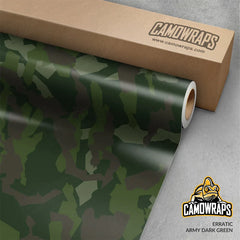 Erratic Army Dark Green Gun Skin Vinyl Wrap