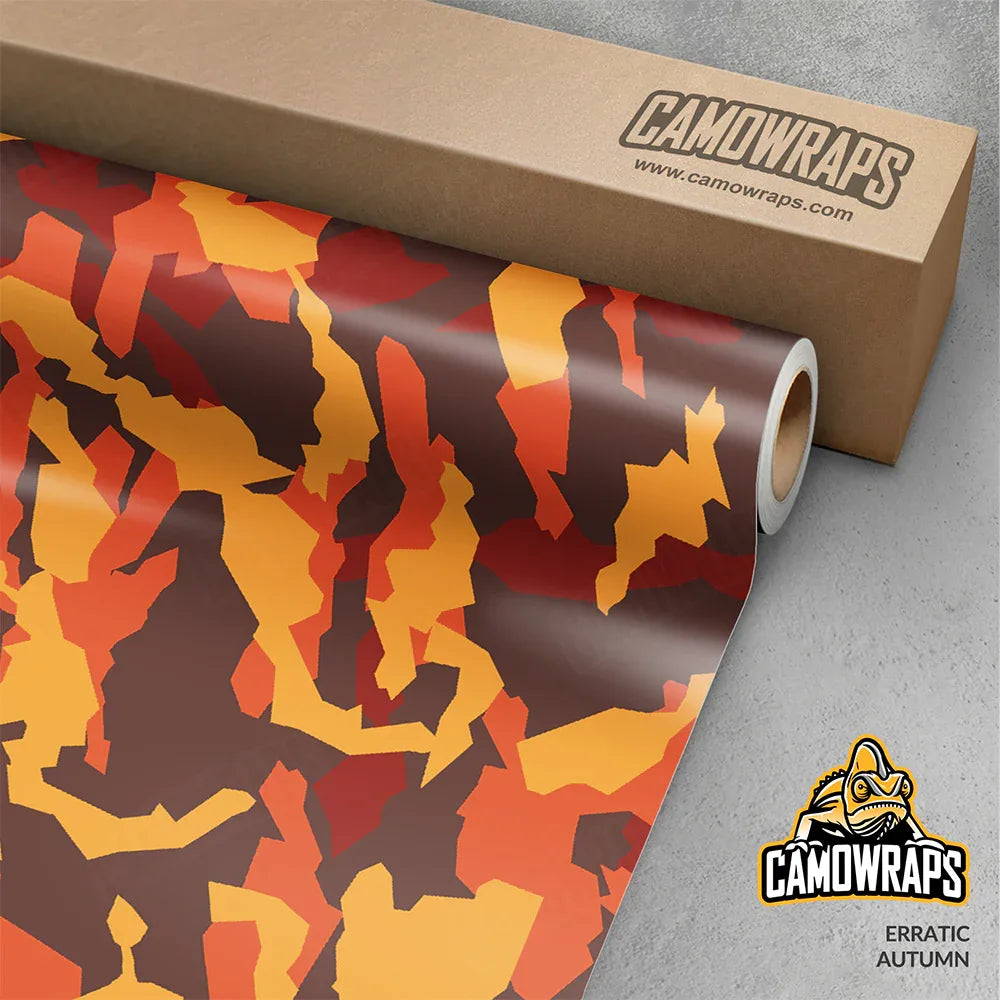 Erratic Autumn Gun Skin Vinyl Wrap