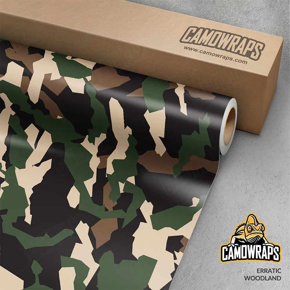 Erratic Camo Vinyl Wraps - Camo Wraps