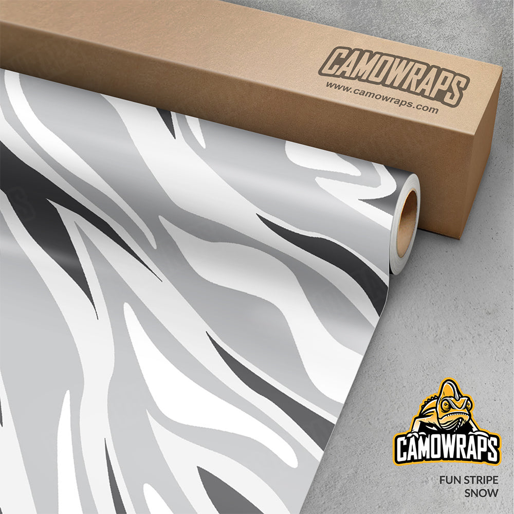 Fun Stripe Snow Gun Skin Vinyl Wrap
