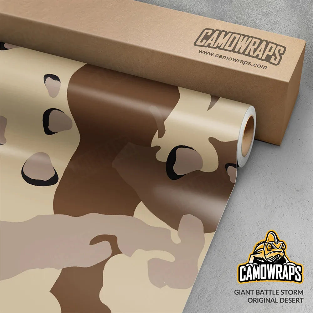 Giant Battle Storm Original Desert Vinyl Wrap | Blowout Stock | Avery Dennison Media | Satin Finish | 5ft x 1ft | 675930