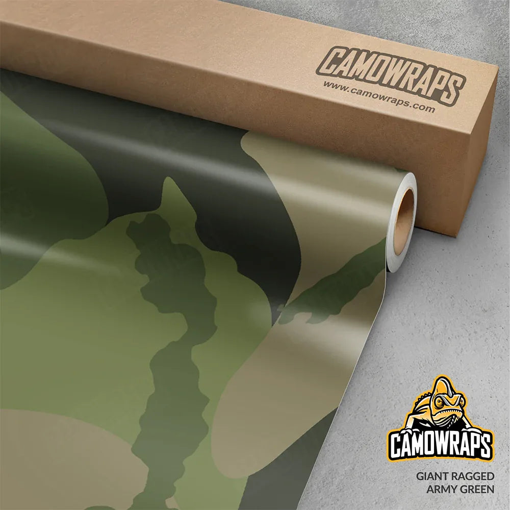 Ragged Camo Vinyl Wraps - Camo Wraps