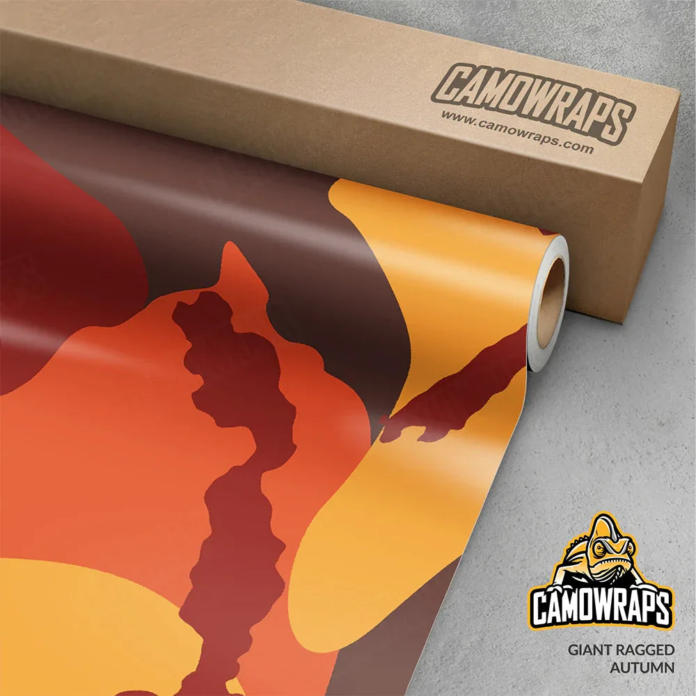 Ragged Camo Vinyl Wraps - Camo Wraps