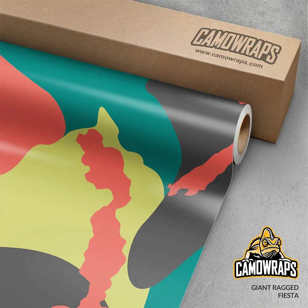 Ragged Camo Vinyl Wraps - Camo Wraps