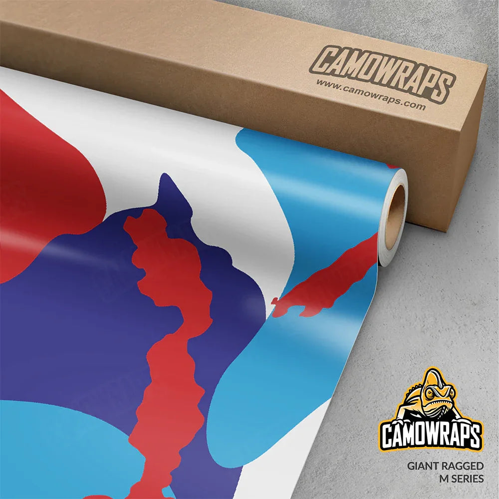 Ragged Camo Vinyl Wraps - Camo Wraps