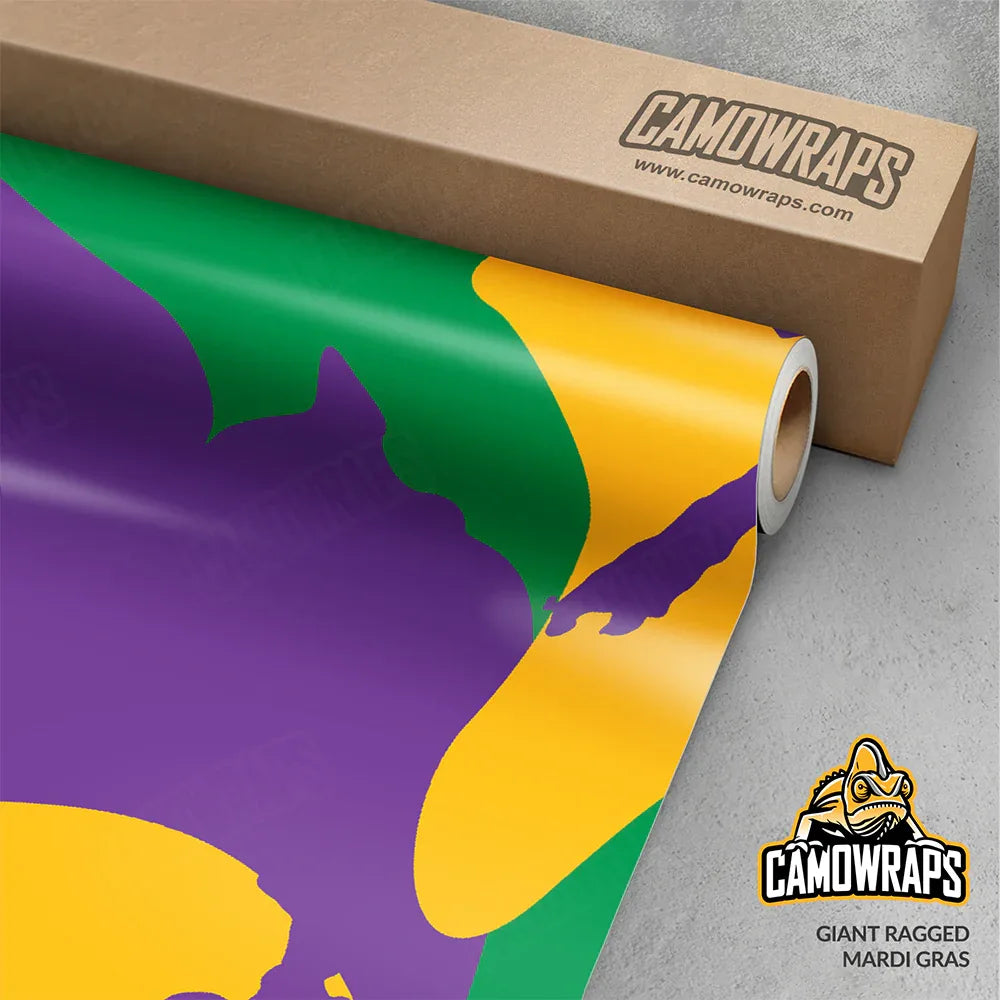 Ragged Camo Vinyl Wraps - Camo Wraps